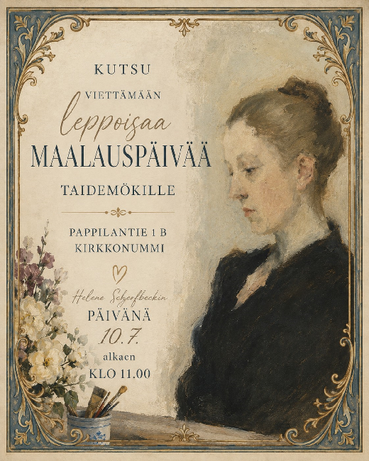 Suomen kuvataiteenpäivä Taidemökillä